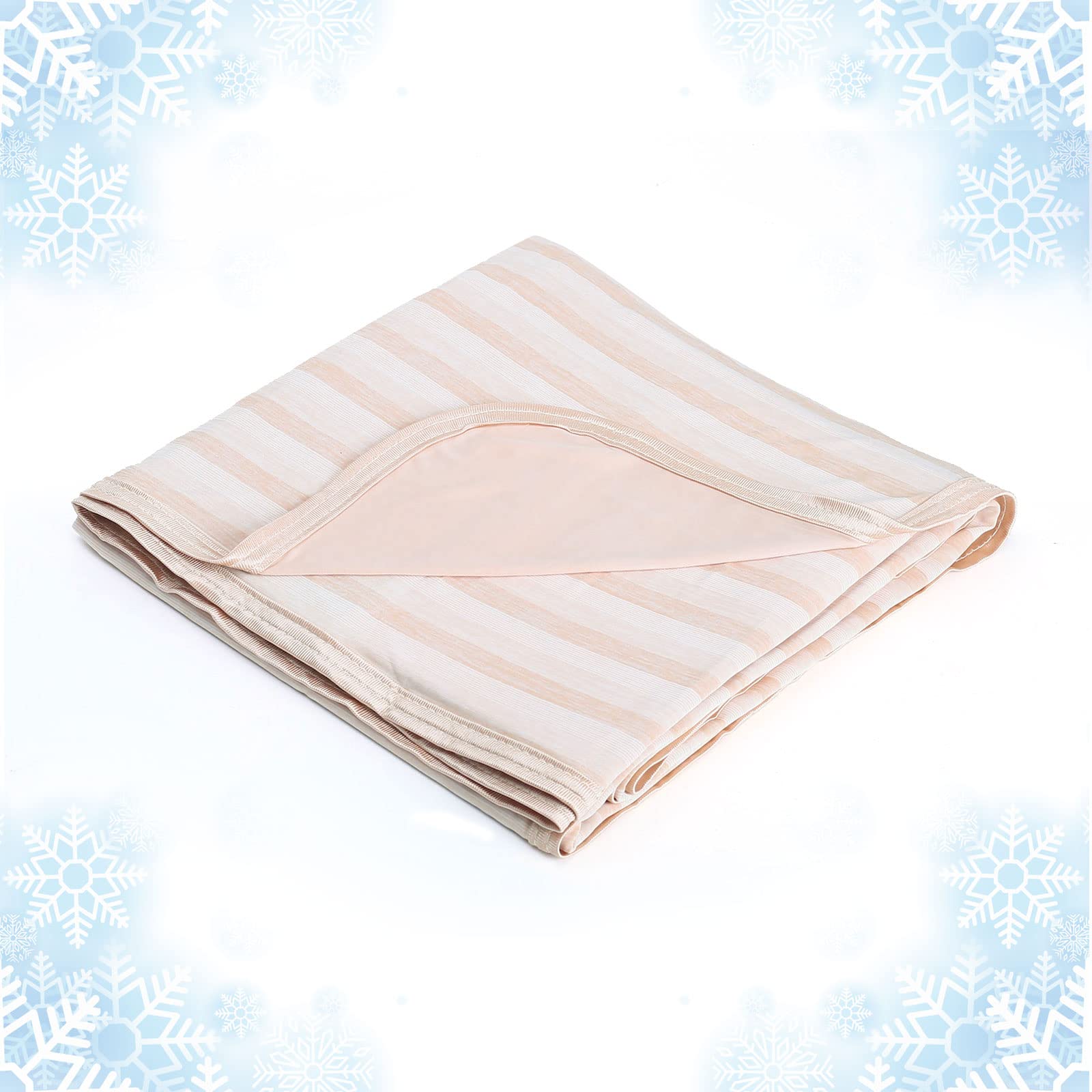 Ailemei Direct Cooling Throw Blanket for Hot Sleepers,Double Sided Cold Effect, Lightweight Breathable Summer Bed Blanket for Couch,Transfer Heat to Keep Body Cool Night Sweats,50"x70"