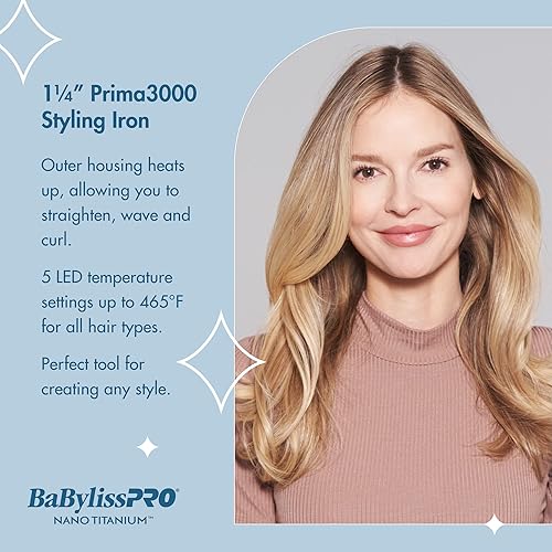Miniatura 6 de BaBylissPRO Nano Titanium Prima Ionic Straightener