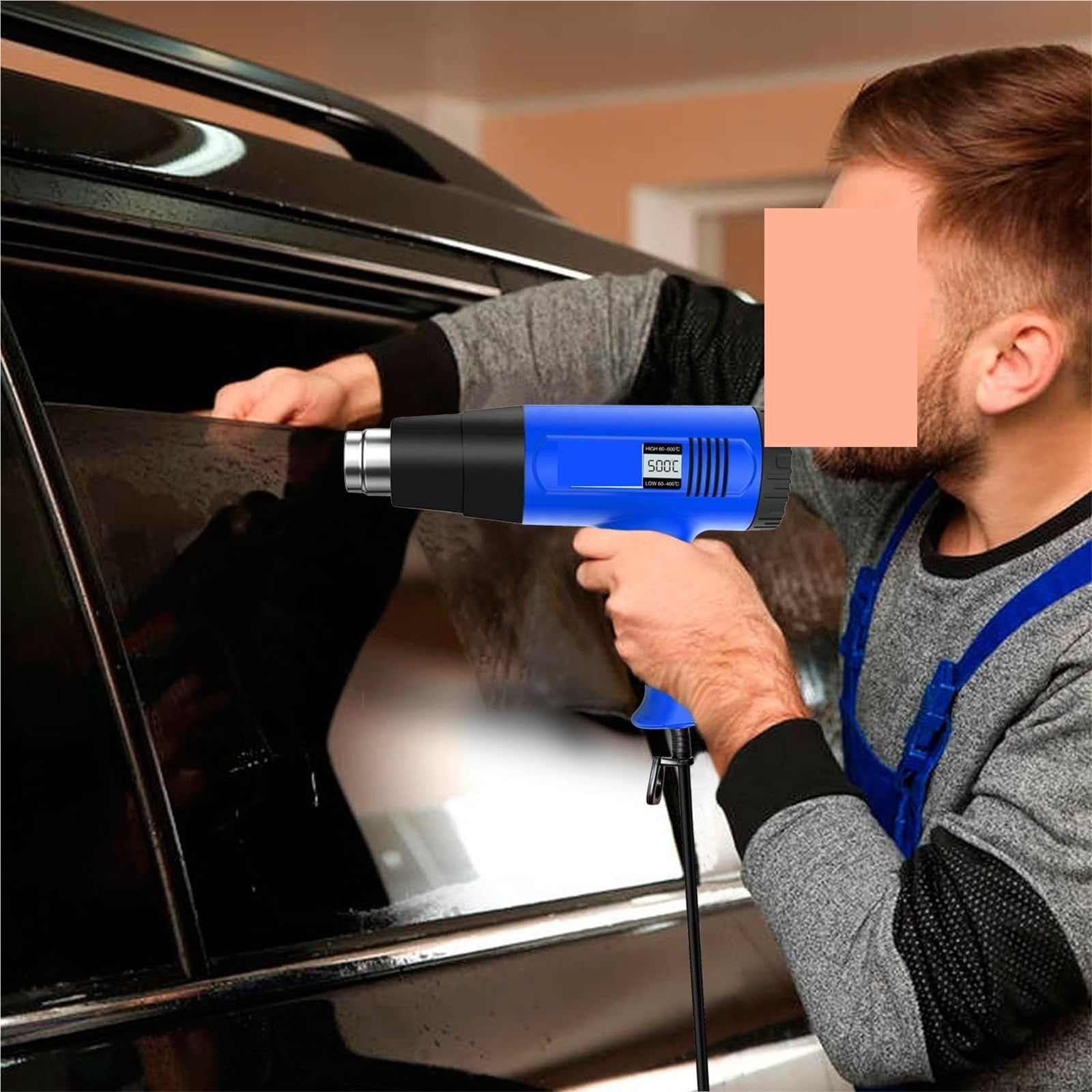 Pistola Ad Aria Calda A Temperatura Controllata Per Termosaldatrice