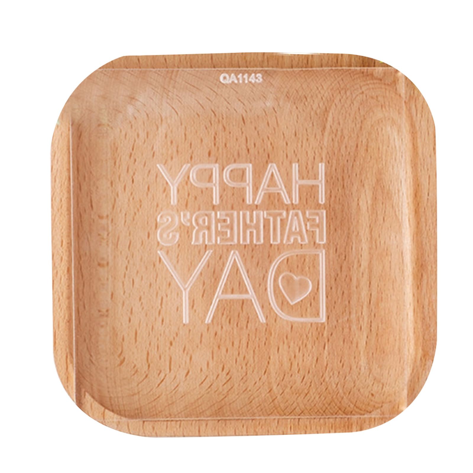 Ekoama Fathers Day Mold Cookie Fondant Mold Festival English Greeting Baking Mold Biscuit-Cake Mold DIY Birthday Craft-Decor