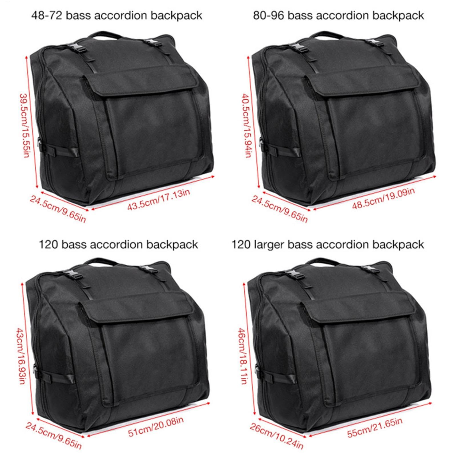 Borsa a fisarmonica – Portafoglio espandibile, spaziosa borsa da viaggio | Borsa a fisarmonica versatile con scomparti regolabili per donne, facile organizzazione, lavoro, shopping e cose, Nero , vedi