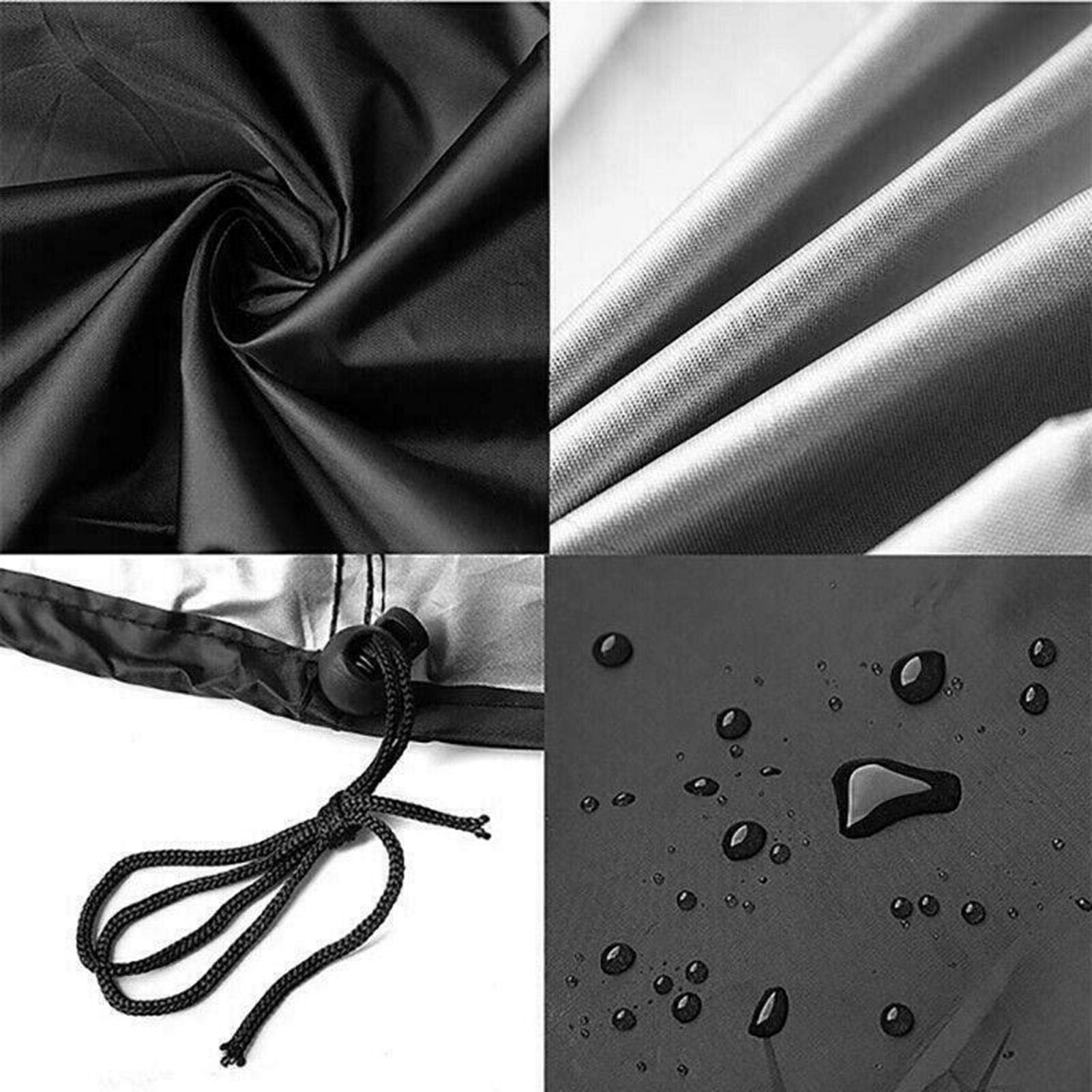 Housse de protection pour brasero - Imperméable - Protection solaire - En tissu Oxford 210D - 122 x 21 x 61 cm