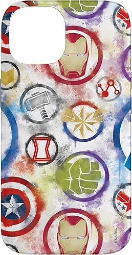 Miniatura 4 de iPhone 12 Pro Max Marvel Avengers Super Hero Icons Color Bleed Case