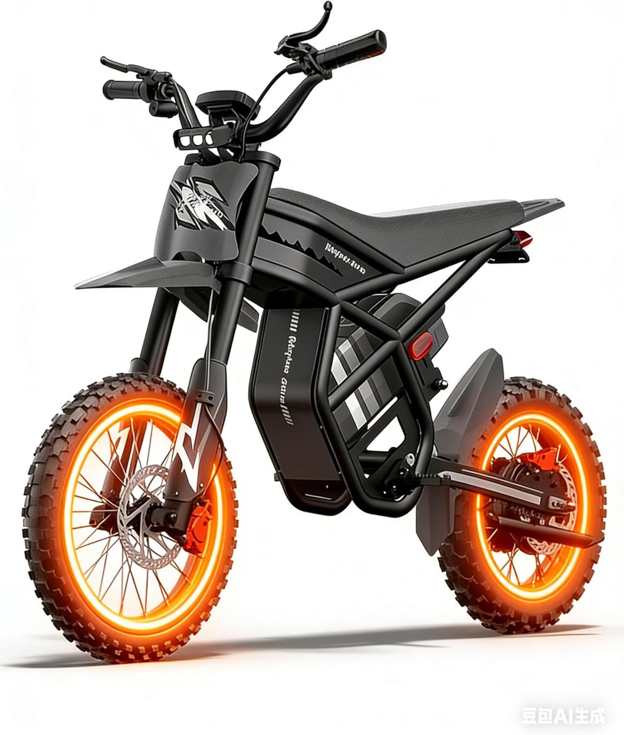 Bootime Electric Dirt Bike for Teens & Adults, GT54 Pro 3000W Brushless Motor 60V 25Ah Up to 40MPH & 60Mile 14" & 12" Tires UL 2849 All Terrain Full Suspension Off-Road Adventure and Daily Commute