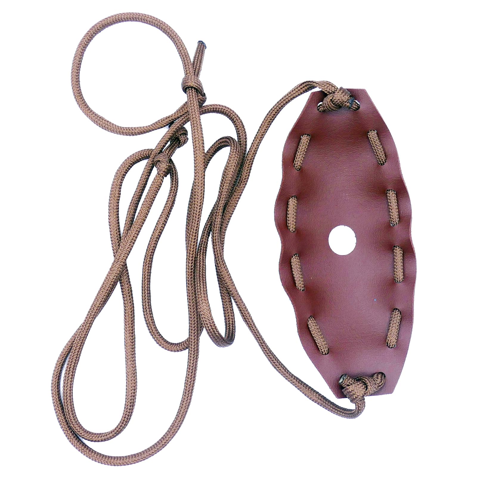 Handmade Leather Throwing Sling Old-Fashioned Slingshot Rock Sling Shot