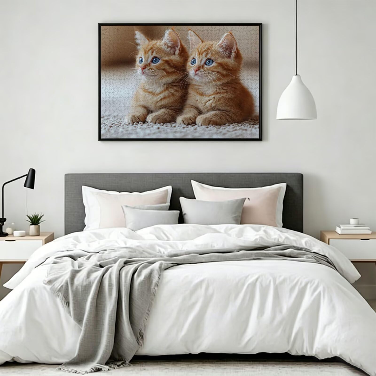 Puzzle 1500 Kawałek Słodkie Drewniane Puzzle Wyzwanie, n-377 | Niemożliwe wyzwanie, inteligentna gra zręcznościowa, gry logiczne dla całej rodziny, pomysł na prezent, zwierzę