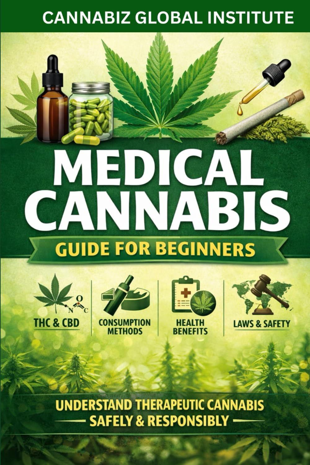 Medical Cannabis Guide for Beginners: Understand Therapeutic Cannabis, Safely & Responsibly (Cannabis Wealth Series)
