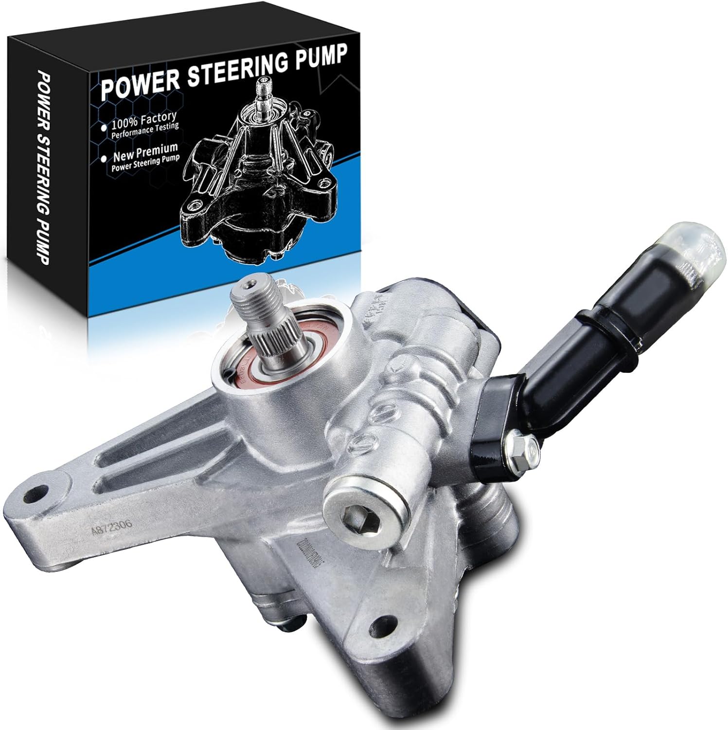 Power Steering Pump For:-Honda Accord 3.0L 2003 2004 2005 2006 2007 For:-Acura MDX 2003-2006 Power Assist Pump Replacement OE# 21-5349, 56110-RCA-A01, 56110-RDJ-A01, 56110-RCA-A02