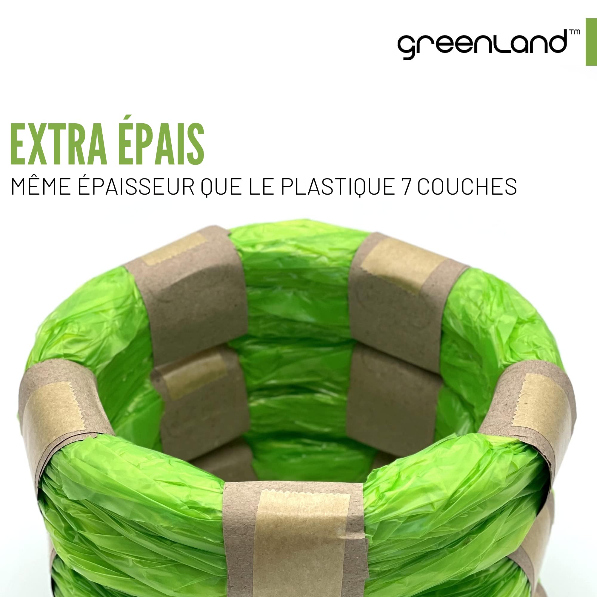 Greenland Anneaux de Recharge Tommee Tippee Twist & Click Simplee Sangenic Lot de 6