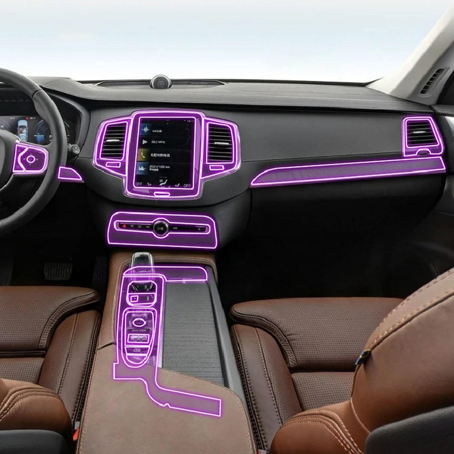 Film protection écran Volvo XC90 pour préserver votre console en voyage
