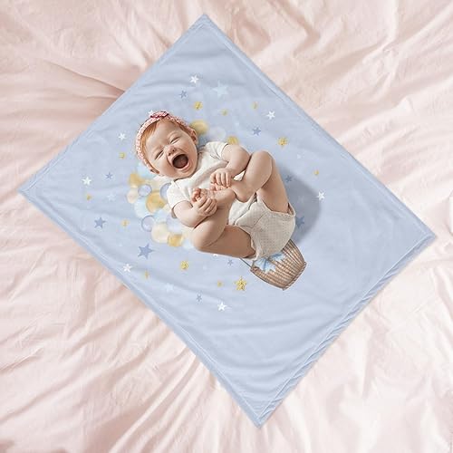 Miniatura 4 de Manta para envolver al género con oso neutro, manta de bebé personalizada con nombre de bebé, bebé, bebé, cochecito para bebé, manta para niños