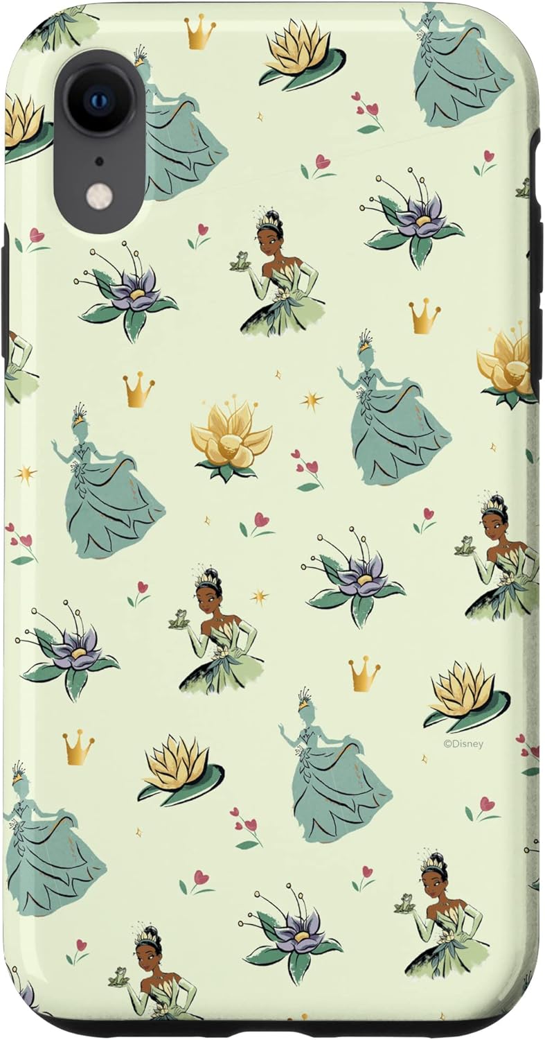iPhone XR Disney Princess Tiana The Princess and The Frog Print Case
