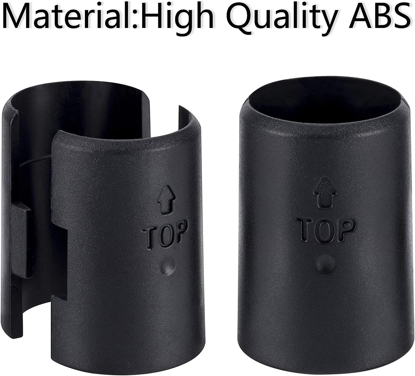 WAFJAMF 72 Pack Wire Shelving Shelf Lock Clips for 1" Post- Shelving Sleeves Replacements for Wire Shelving System: Home Improvement