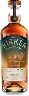 Kirker Greer Seasons Summer Whiskey Irish Whiskey with Notes of Stewed Fruit and Sweet Clove Rock Blended in Ulster Ireland 46 ABV 700ML