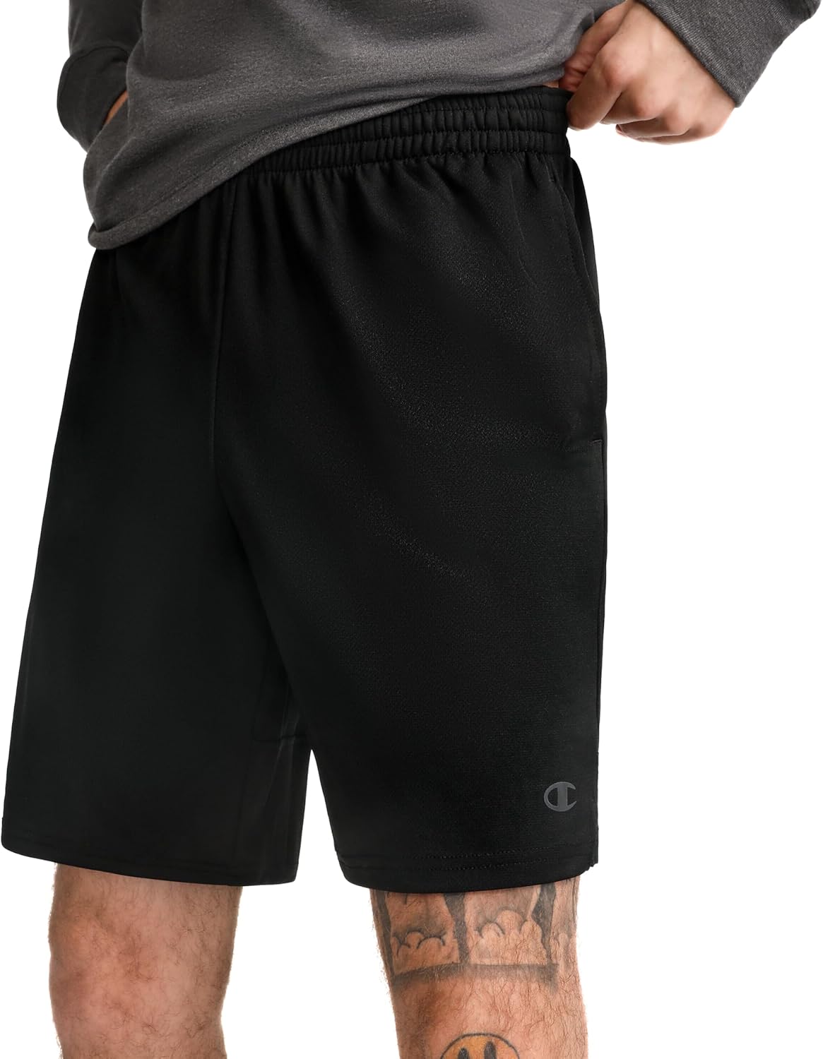 Champion Mens 7" and 10" Sport Shorts, Standard Fit, Lightweight, Moisture Wicking, Available in Regular and Big & Tall - Image 3
