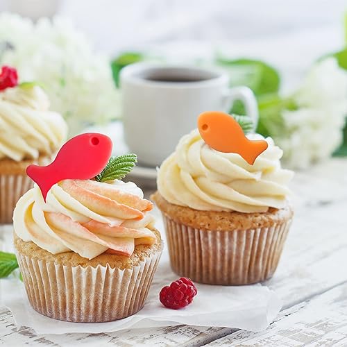 Miniatura 3 de sofliym Mini Fish Star - Moldes de silicona para gomita de caramelo de chocolate, moldes de cera derretida, moldes de golosinas para perros