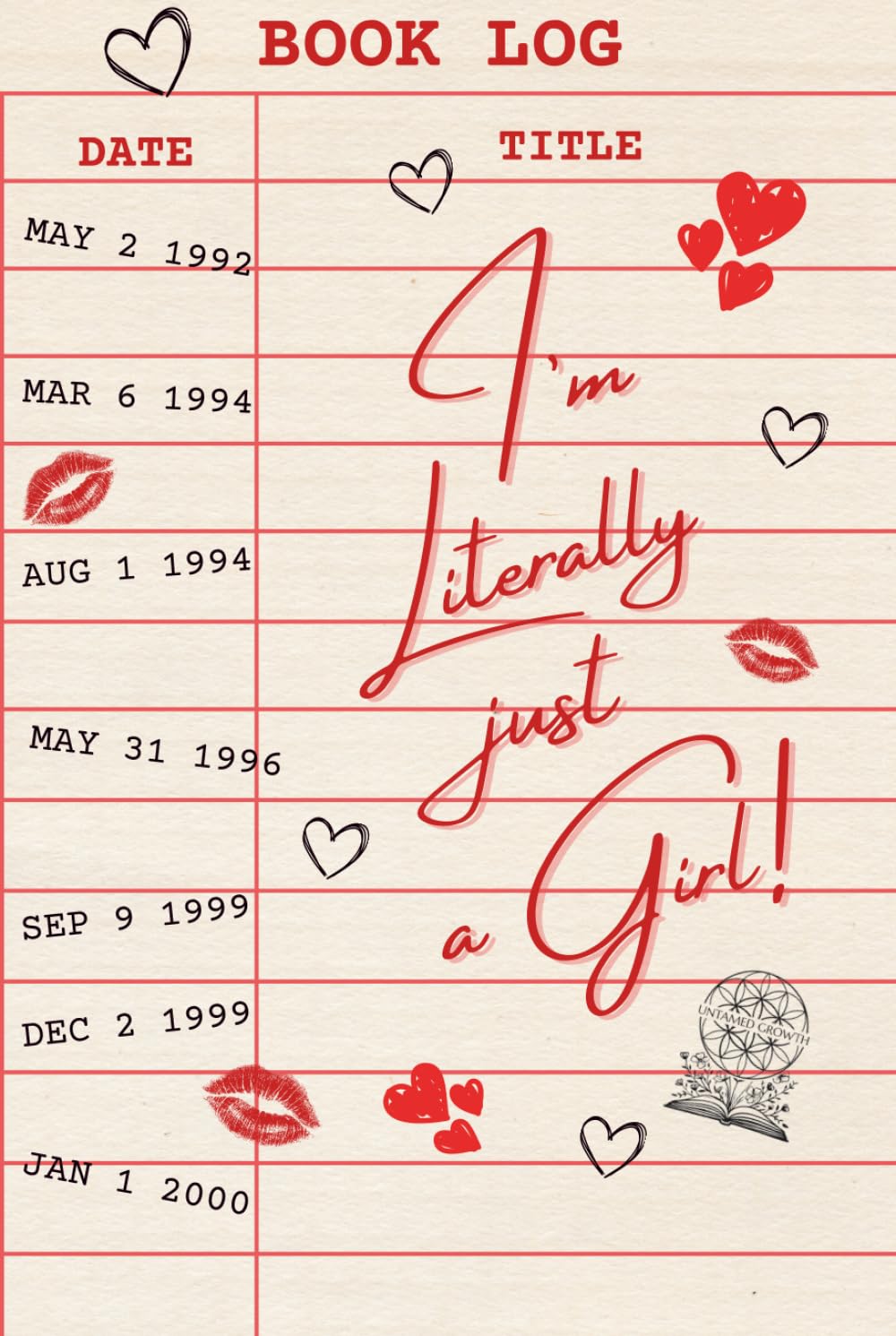 Book Log Journal      Hardcover – February 26, 2026
