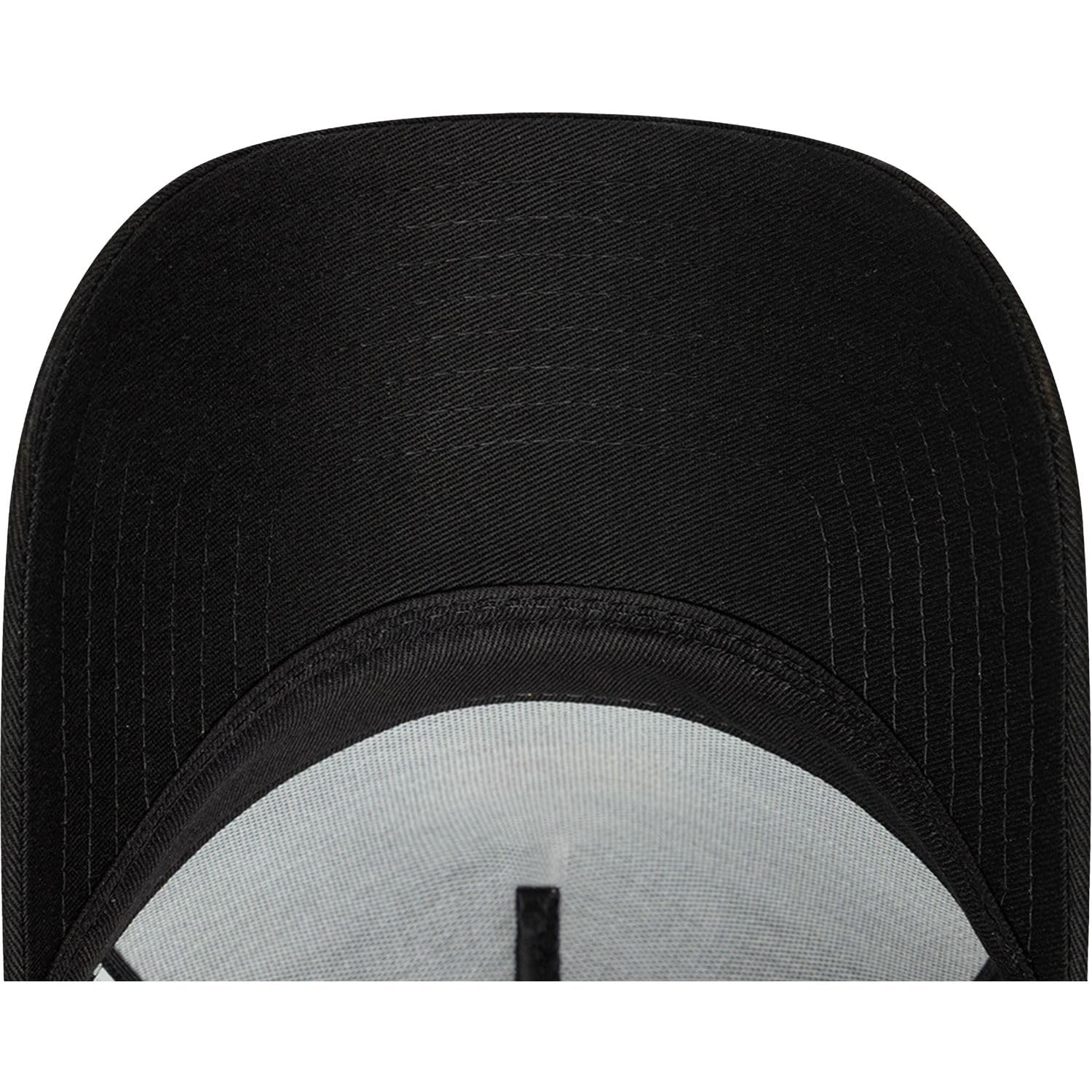 FC Barcelona Football Club, Merchandising ufficiale 2026, berretto da baseball con logo Core Patch A-Frame Trucker, regolabile, nero