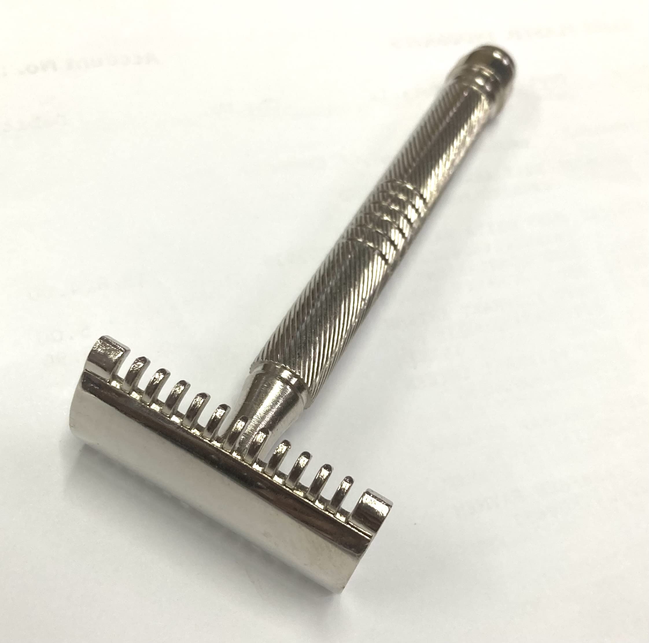 Tinku Double Edge Brass Safety Razor (OPEN COMB) (T-807-OC)
