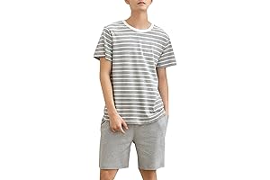 Boys Pajamas Set 14-16 Big Kid - Soft Cotton Sleepwear for Enhanced Comfort