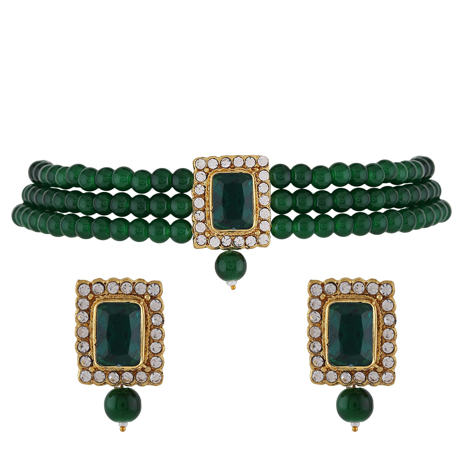 See full amazon price history chart for Shining Diva Fashion Latest Stylish Choker Traditional Necklace Jewellery Set for Women (Green)(rrsd13282s) Shining Diva Fashion Latest Stylish Choker Traditional Necklace Jewellery Set for Women (Green)(rrsd13282s) (B09SXSCB77) Amazon Price History, Amazon Price Tracker