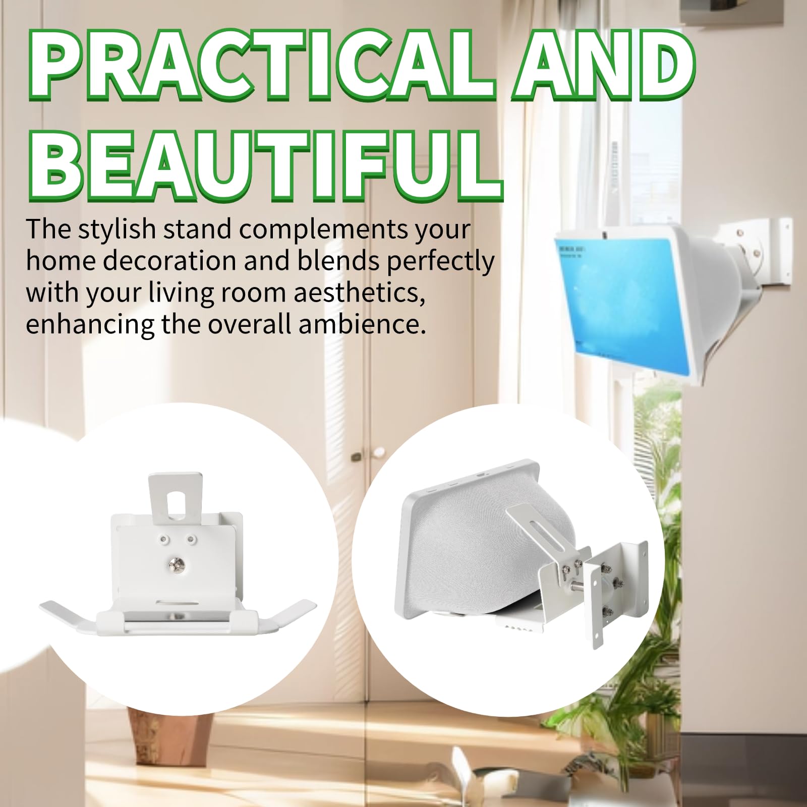 Amazon.co.jp: shinar メタル壁マウント Echo Show 8 (第3世代