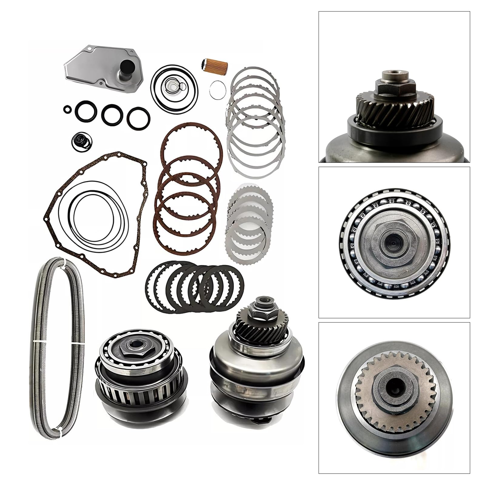 Kit Riparazione Trasmissione Master & Set Puleggia con Cinghia JF015E RE0F11A 29 Denti - Compatibile per Nissan Sylphy, per Tiida/Qashqai/Sentra/Pulsar, per Mitsubishi/Lancer, per Suzuki Swift