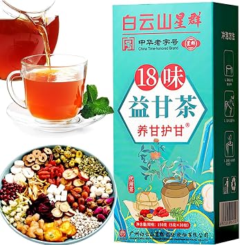 18 Flavors Liver Care Tea, Herbal Tea for Liver - Nourish and Support Your Liver Health 30PCS
