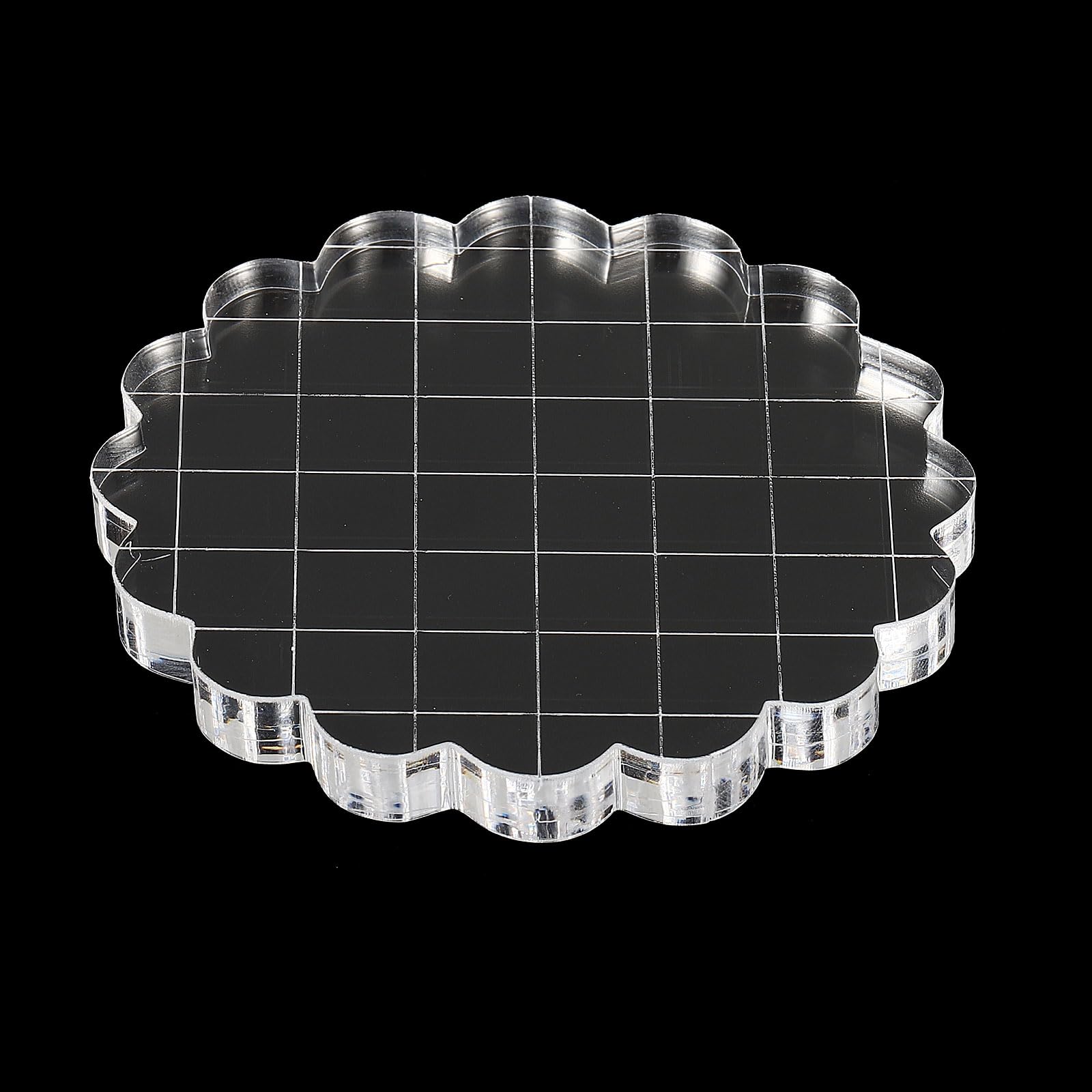 PATIKIL 3" Acrylic Stamp Block - Image 4