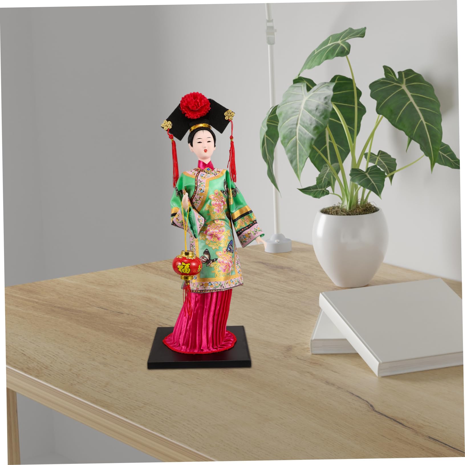 Figurina Da Collezione Tradizionale Cinese Elegante Bambola Artigianale Con Storici Decorazione Per Appassionati Di Cultura Oggetto Di Design Per e Festività Cinesi