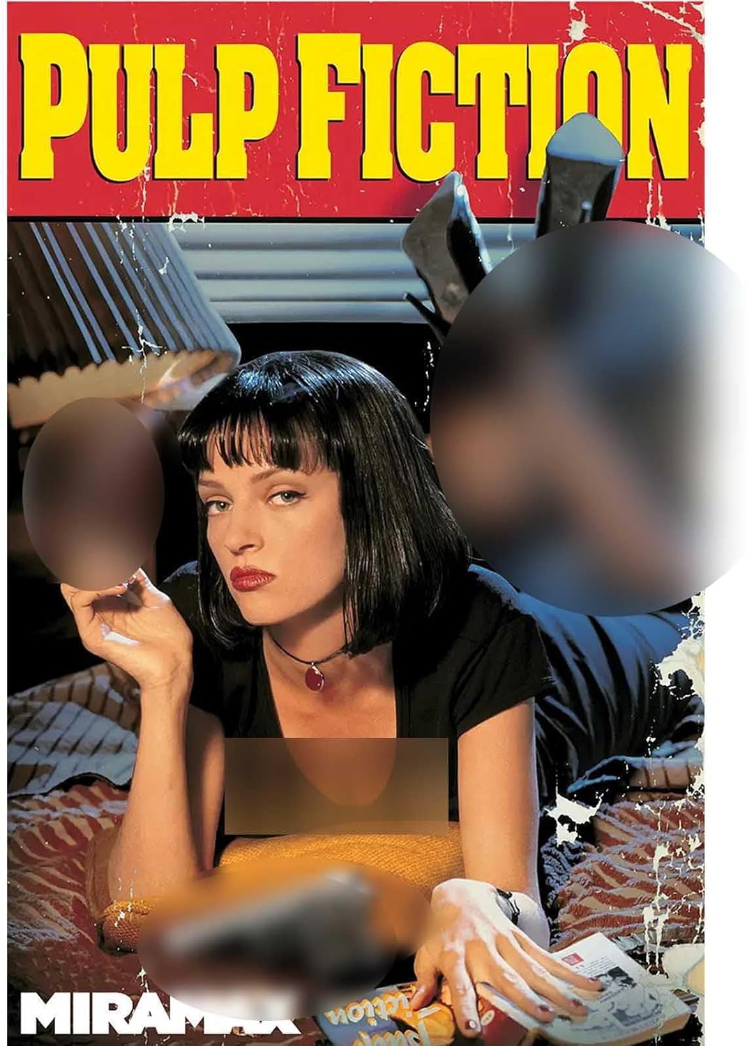 Pulp Fiction Movie Poster Wall Art Posters for Bedroom