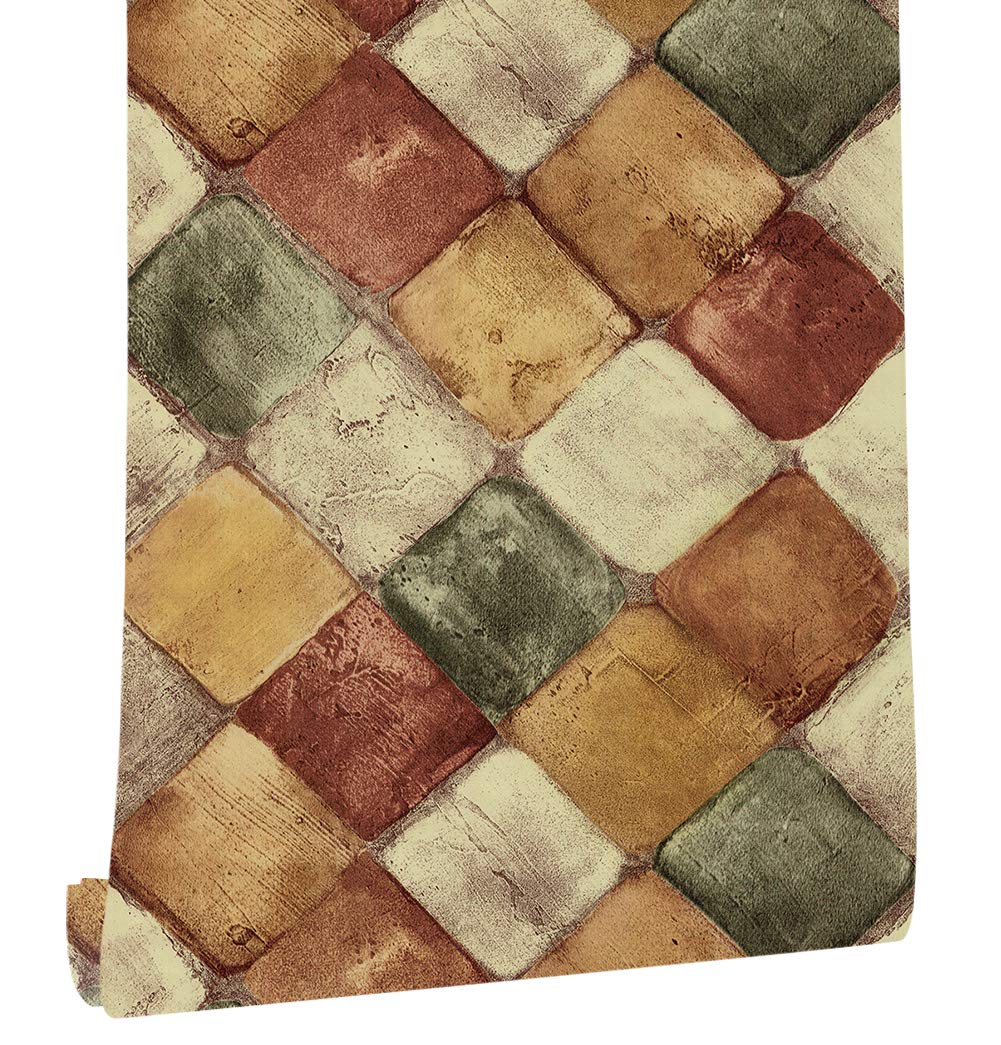 Haokhome 18032 3m Brick Wallpaper Peel And Stick Wallpaper