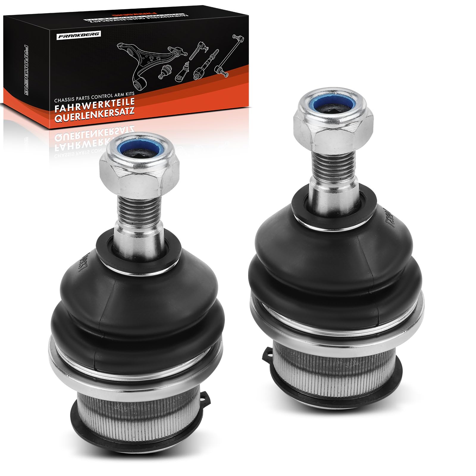 Frankberg 2x Rotule de Suspension Avant gauche Droite Compatible avec 300 C LE LX 2.7L-6.1L 2004-2012 Charger 2.7L-6.1L 2005-2010 Thema LX 3.0L 3.6L 2011-2014 Remplacer# K80996