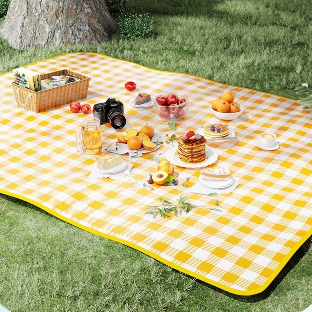 TOBILE Tappetino da Picnic Gita Primaverile Tappetino a Prova di umidità Panno da Picnic Tappetino da Picnic Impermeabile Portatile for Esterni Ispessimento