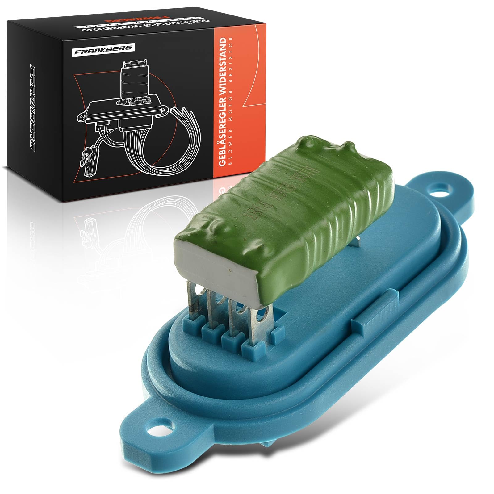 Frankberg Blower Motor Fan Resistor Blower Motor Resistor for Jumper Ducato Boxer 230 244 ZCT 1994-2006 1306600080