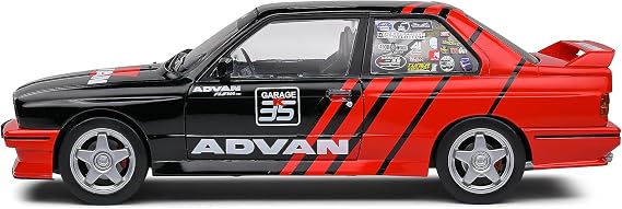 Motor city classics Solido 1:18 Scale BMW E30 M3 - ADVAN Drift Team - 1990