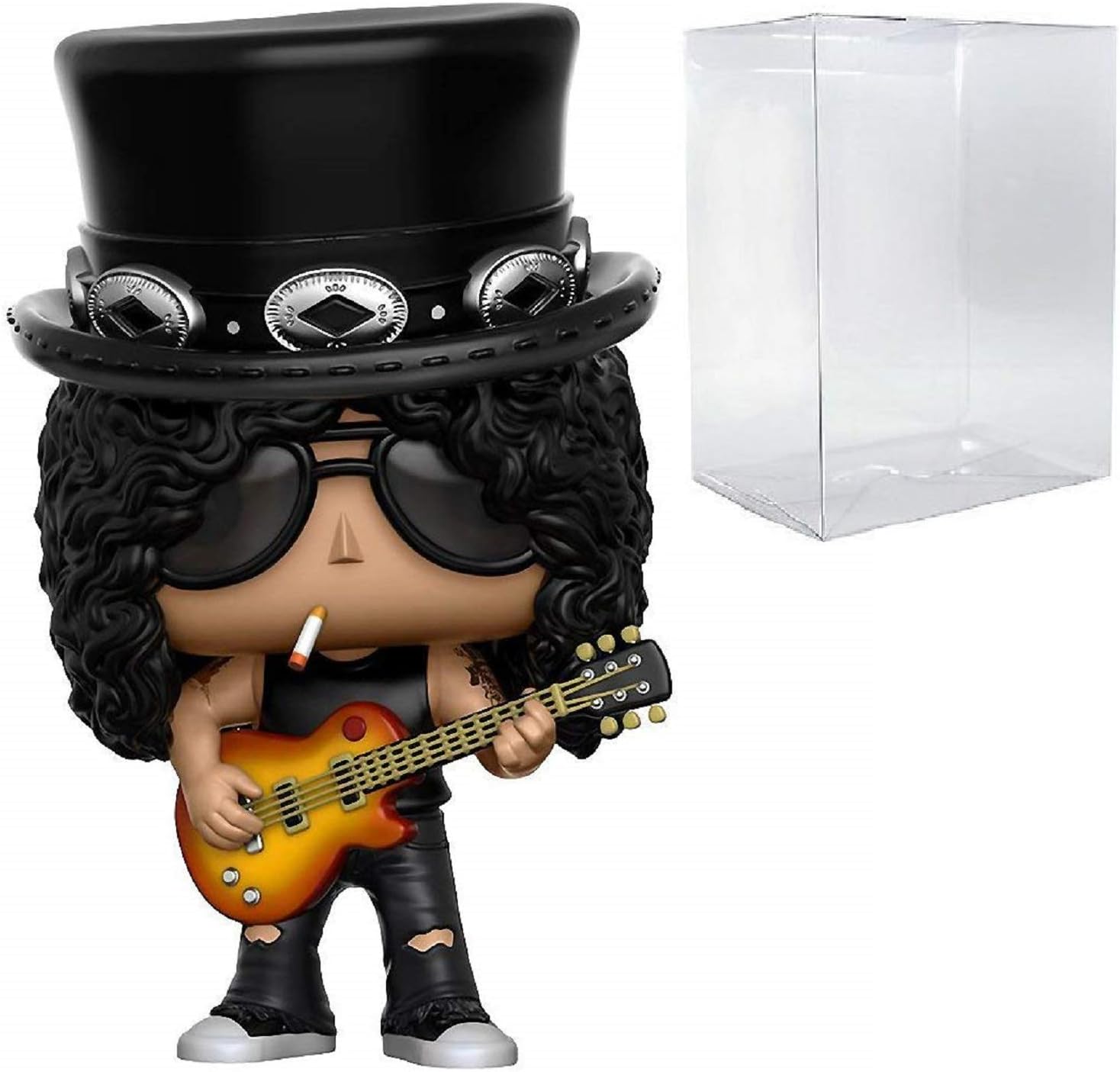 Funko Pop! Rocks: Music - Guns N' Roses Slash Vinyl Figure (Includes Pop Box Protector Case)