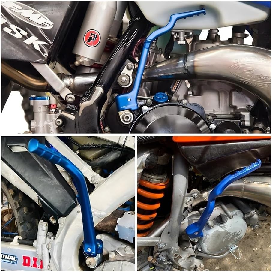 キックスタートレバー YZ125 1986-2023用 オートバイ用鍛造キックスタートレバーペダルレバー