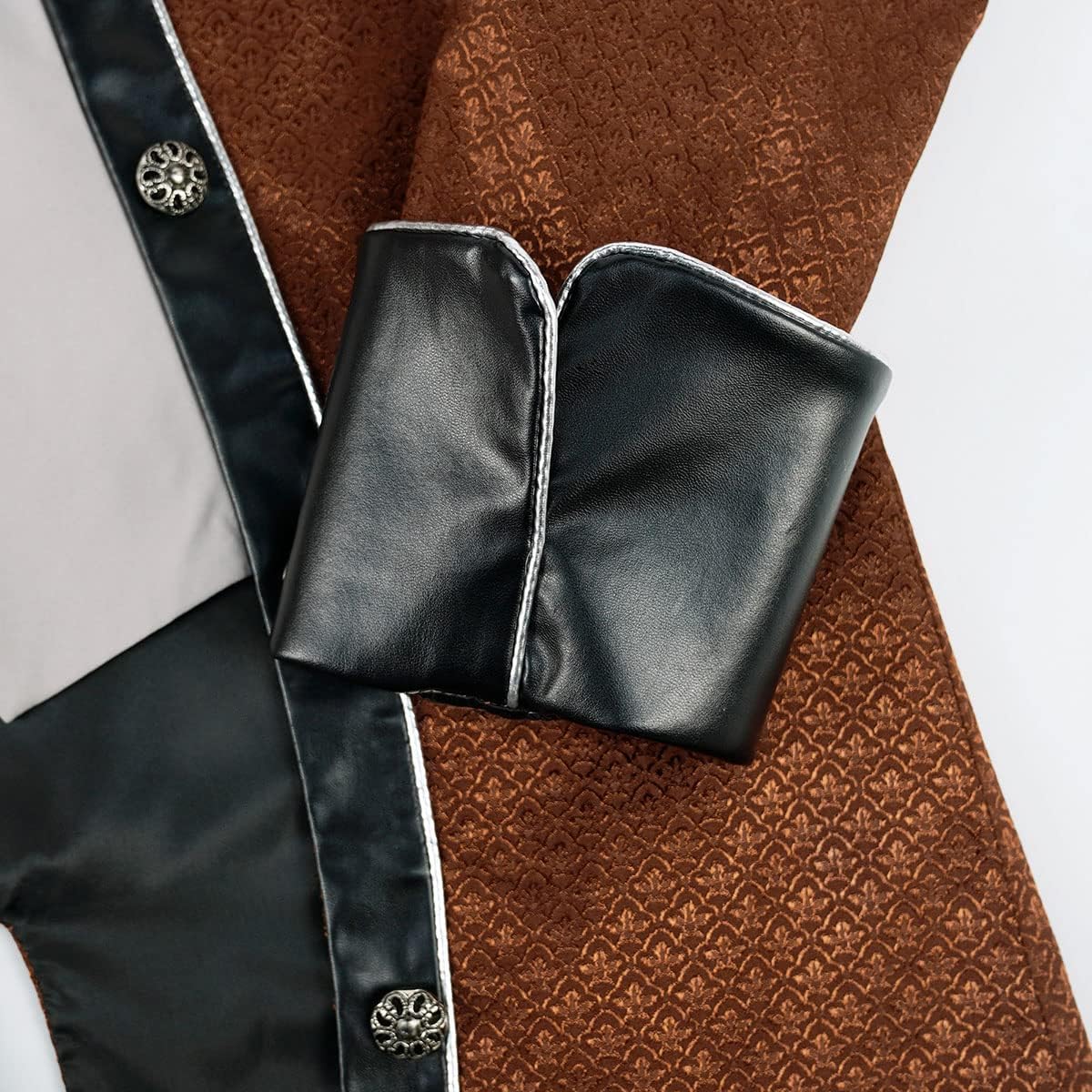 Men's Medieval Steampunk Jacket Victorian Literature Retro Gothic Tuxedo Halloween Costume - Image 6