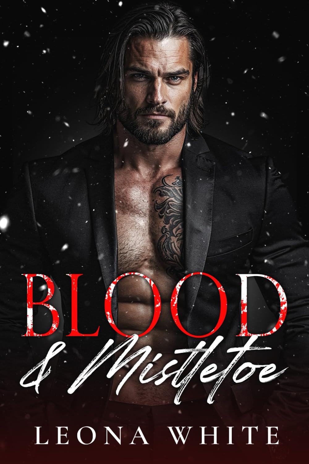 Blood & Mistletoe: An Age-Gap Christmas Mafia Romance (Silent Nights, Sinful Nights)