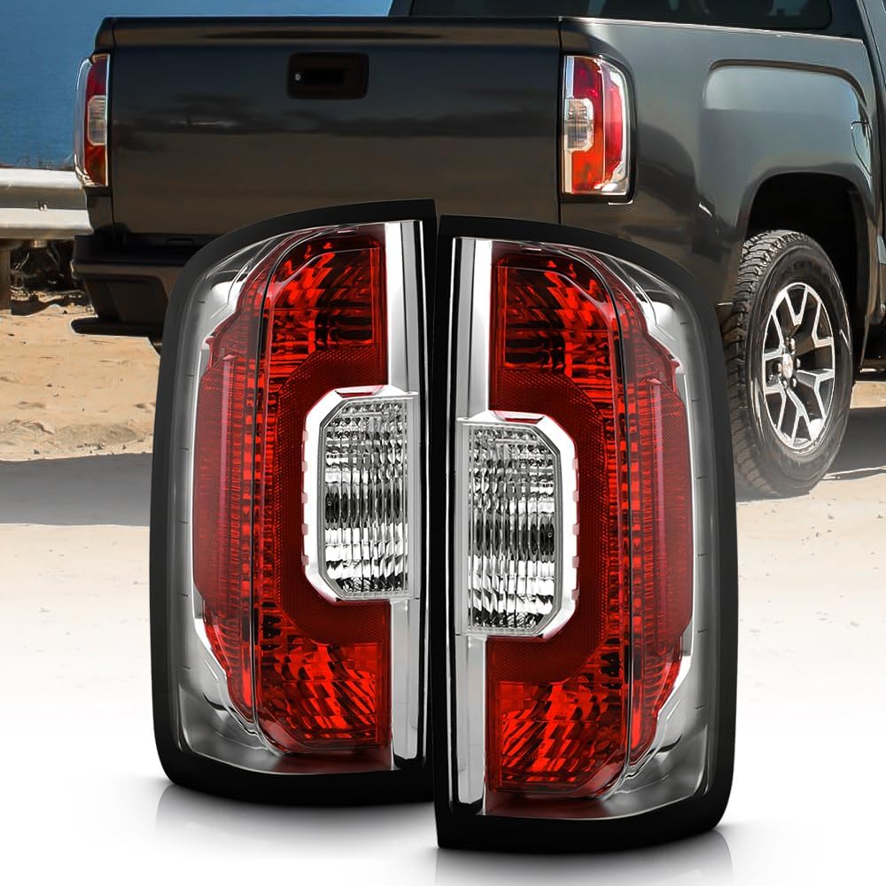KEEKPO - For 2015-2022 GMC Canyon/Chevy Colorado Factory Style Tail Lights Brake Lamps Replacement Pair Set Left+Right