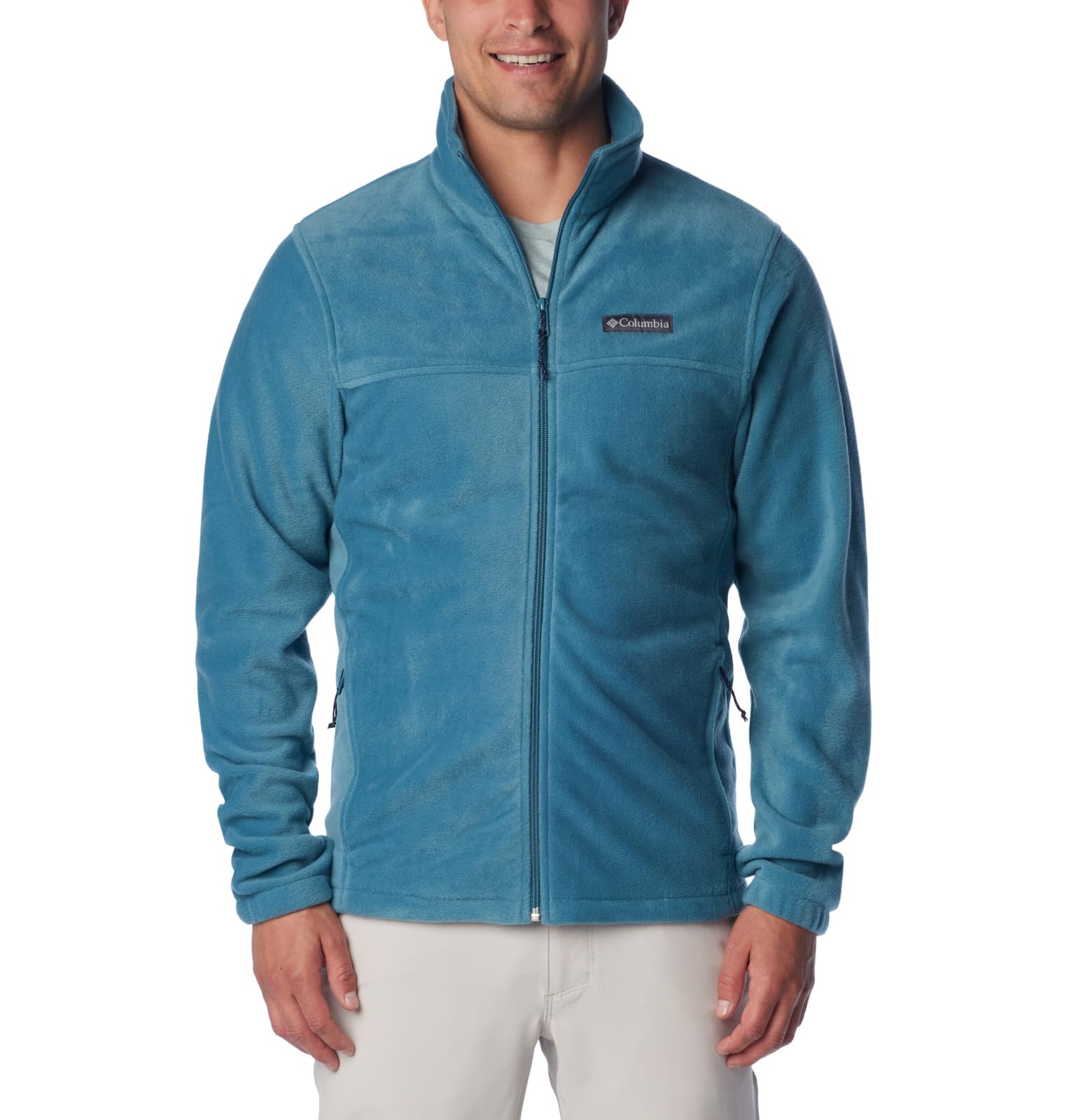 Columbia Herren Steens Mountain Full Zip 2.0 Fleecejacke mit durchgehendem Reißverschluss, Cloudburst,