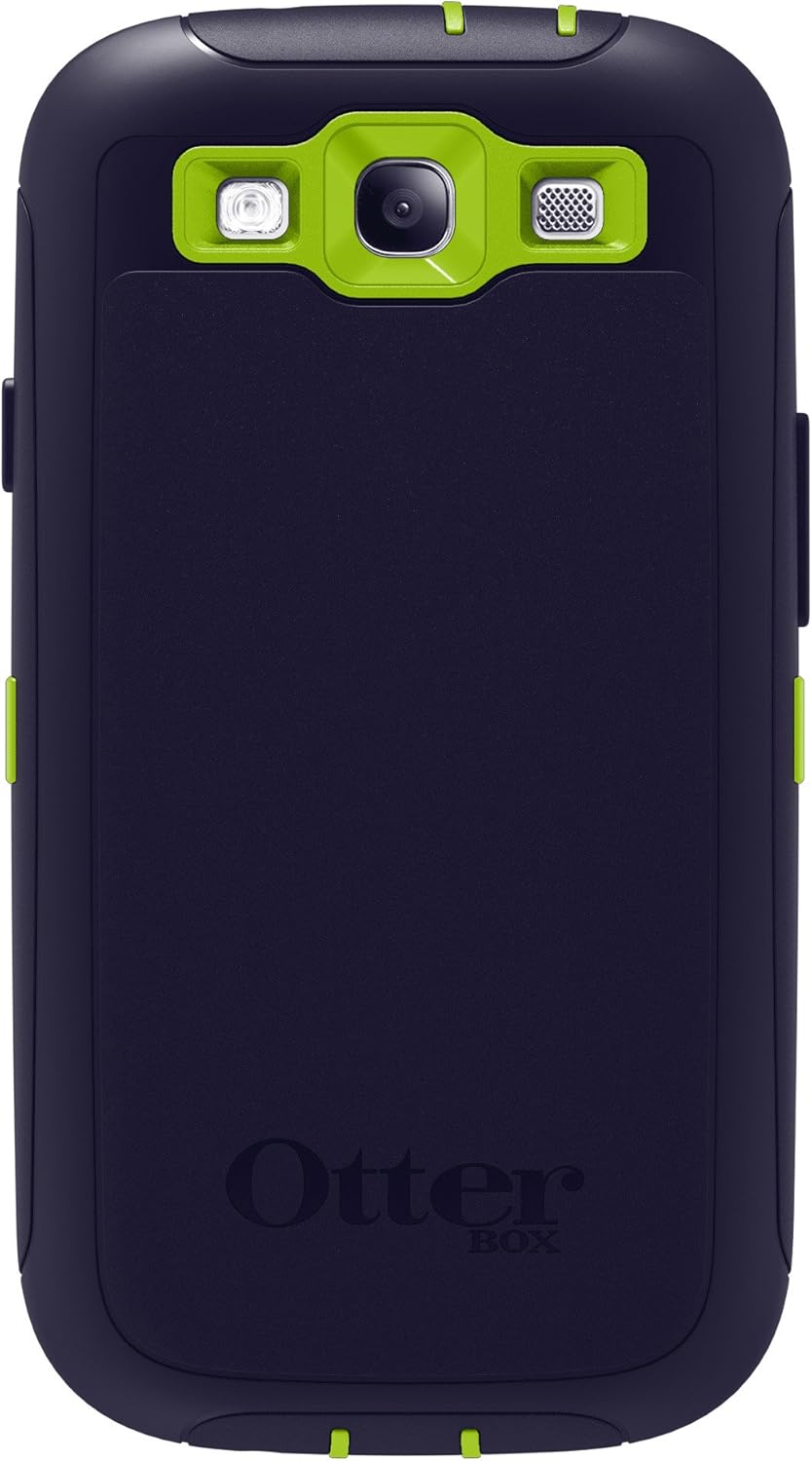 OTTERBOX Defender Series Case for Samsung Galaxy S III - Glow Green/Lake Blue