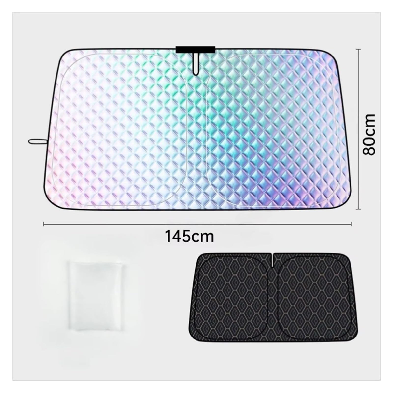 Parasol Para Parabrisas De Coche, Protector Ventana Frontal Plegable, Bloqueador Calor, Visera, Rayos UV Parasol Para Coche