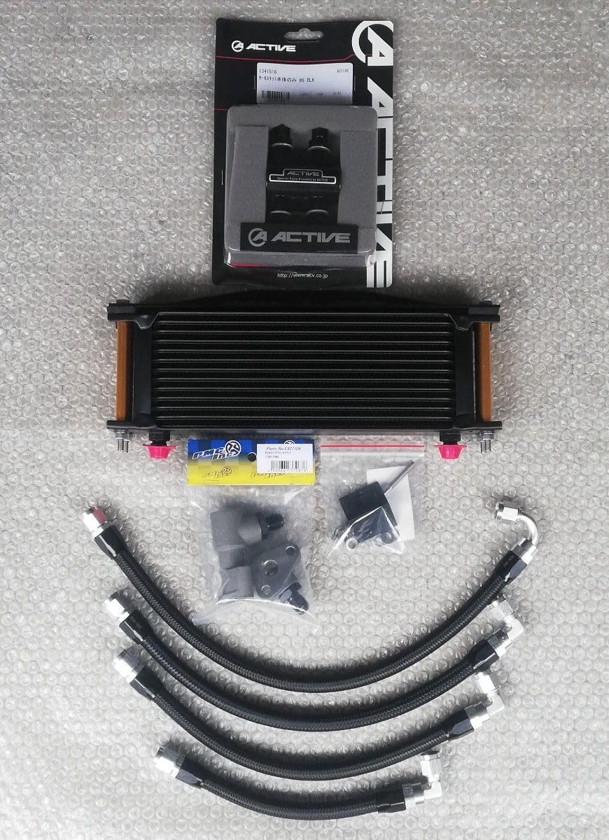 新品 Z系 アールズ 等 オイルクーラー 用 取り出し #8 アダプター黒