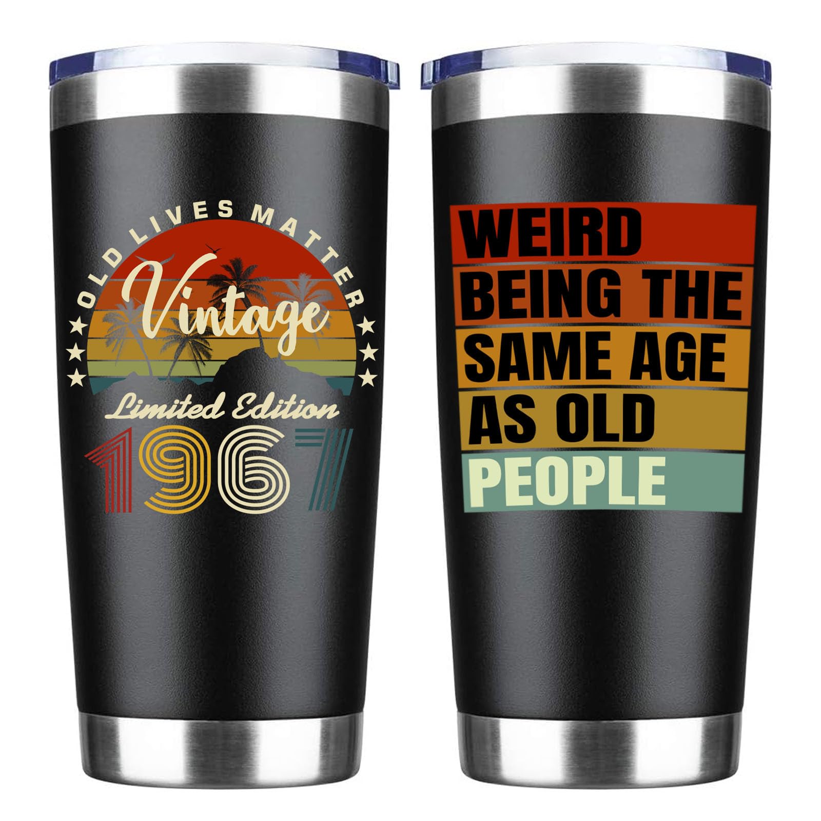 JOUWUI 59th Birthday Gifts For Men, 59 Year Old Birthday Gifts for Men, 59th Birthday Decorations for Dad, Boyfriend, Brother, Husband, Dad, Birthday