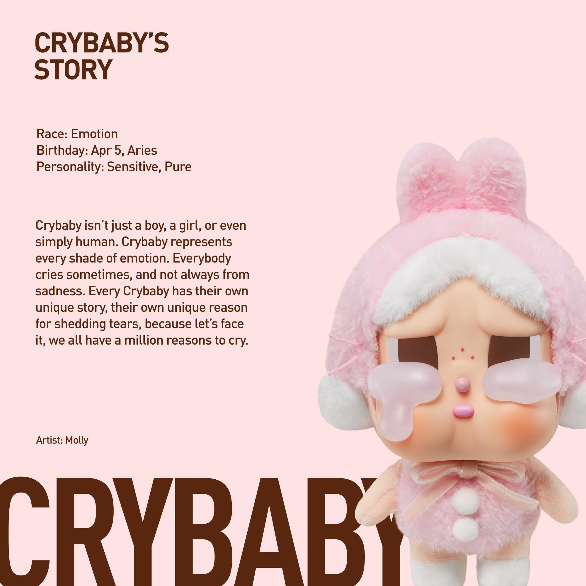 Amazon.co.jp: POP MART CRYBABY シャイニーシリーズ - ぬいぐるみ