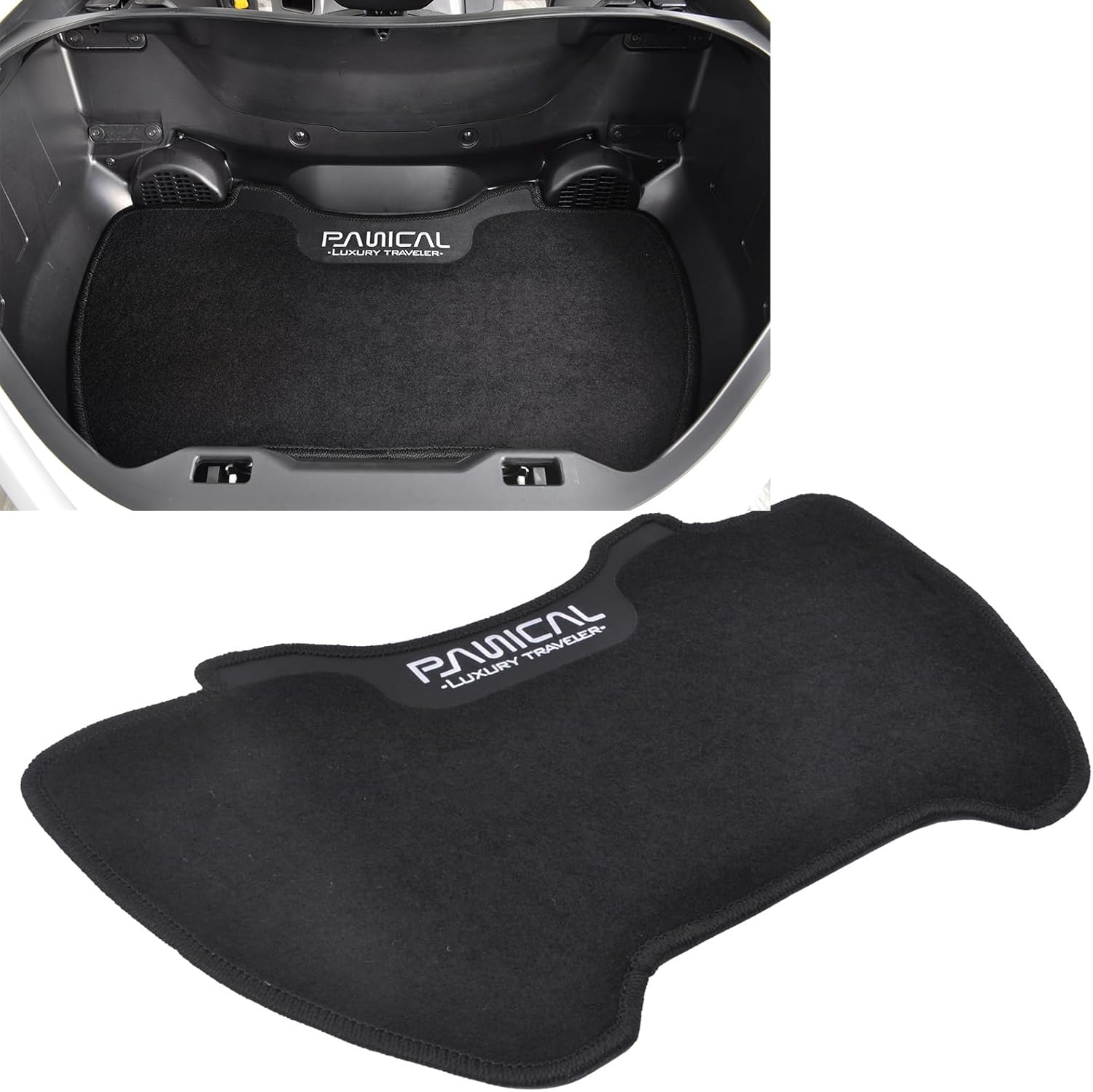 PANICAL Motorcycle for Honda Accessories 2021-2026 Goldwing Gl1800 Rear Luggage Cushion Shock Resistant Anti Slip Wear Resistant Pad 1800 (Rear top Box pad 405 D)