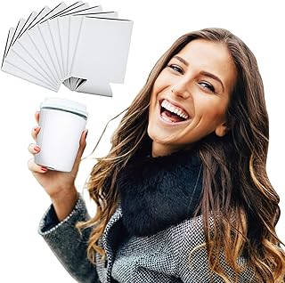 Paquet de 10 Douilles de Canette de Coca 330 ML Refroidisseur de Canette de Bière Isolée en Mousse Souple Pliable Lavable Durable pour Boisson Chaude ou Glacée