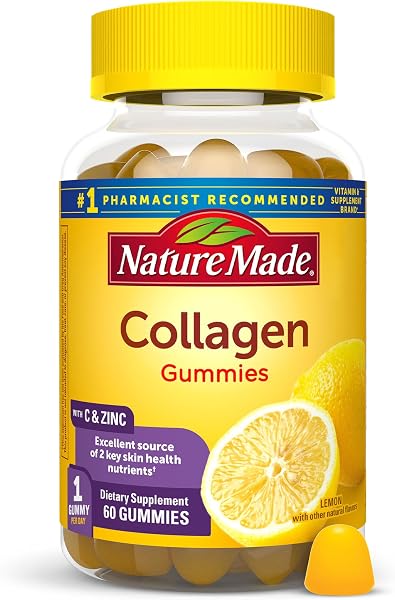 Nature Made Collagen Gummies with Vitamin C and Zinc